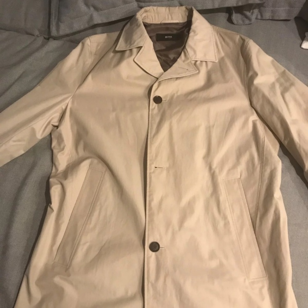 Hugo Boss men winter coat designer jacket size XL